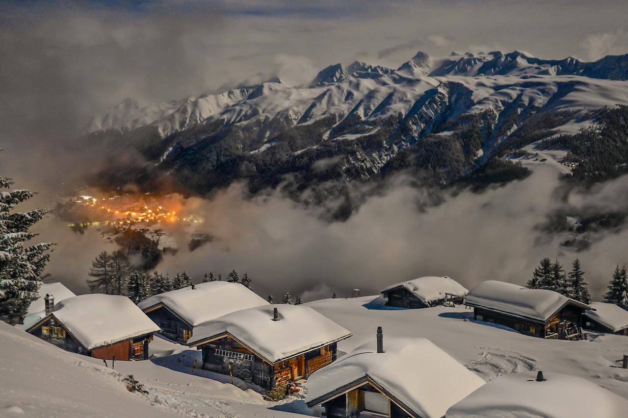 Villa Alphuette Bielerchaeller à Fiesch Extérieur photo